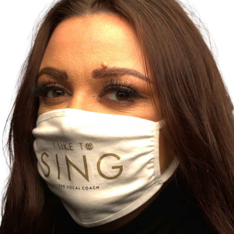 The Vocal Coach Face Mask “I Like To Sing”